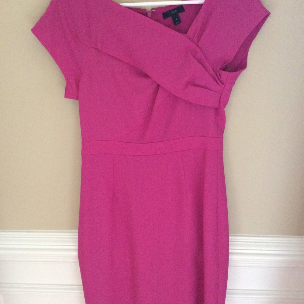 Pink jcrew dress